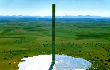 solar chimney turbine